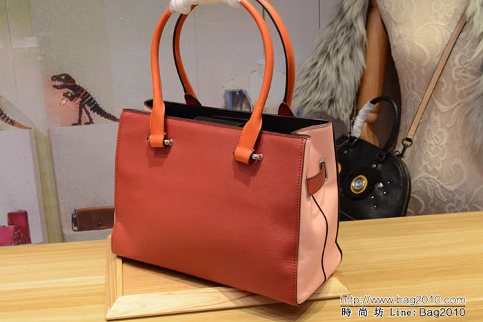 COACH蔻馳 原單正品 36514 荔枝紋牛皮 手提女包  Chz1447